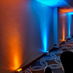 Room Up Lighting at Double Tree by Hilton Oxford Belfry by Oxford Discos in Oxfordshire 2