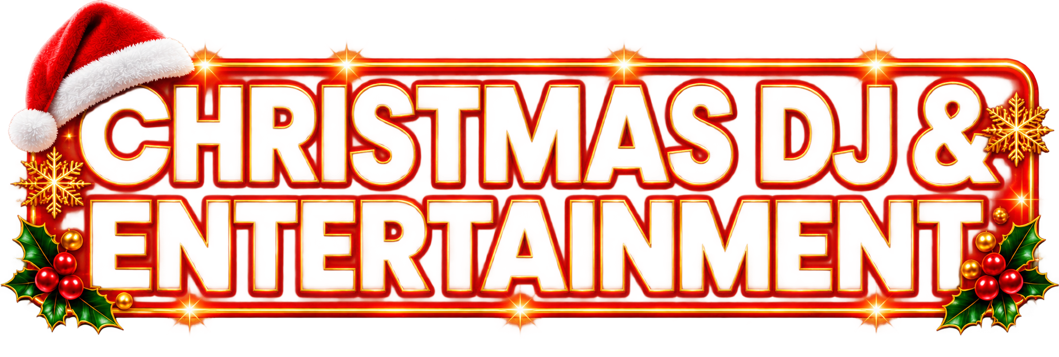 Christmas DJ and Entertainment Logo by Oxford Discos in Oxfordshire